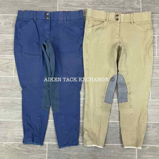 BARGAIN BUNDLE: Grand Prix Full Seat Breeches, Size 32 & Grand Prix Knee Patch B