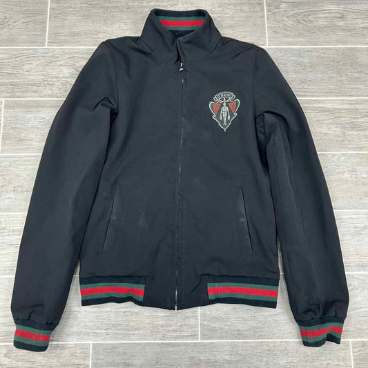 Gucci Equestrian Jacket, Made in Italy, Size X-Small