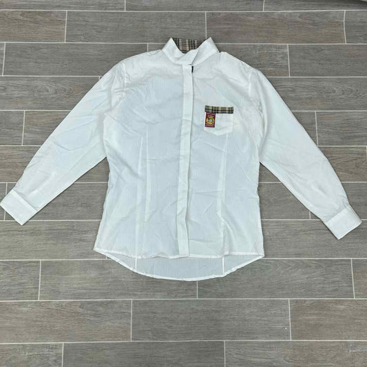 Equine Couture 5/A Baker Long Sleeve Show Shirt, Size XXX-Large