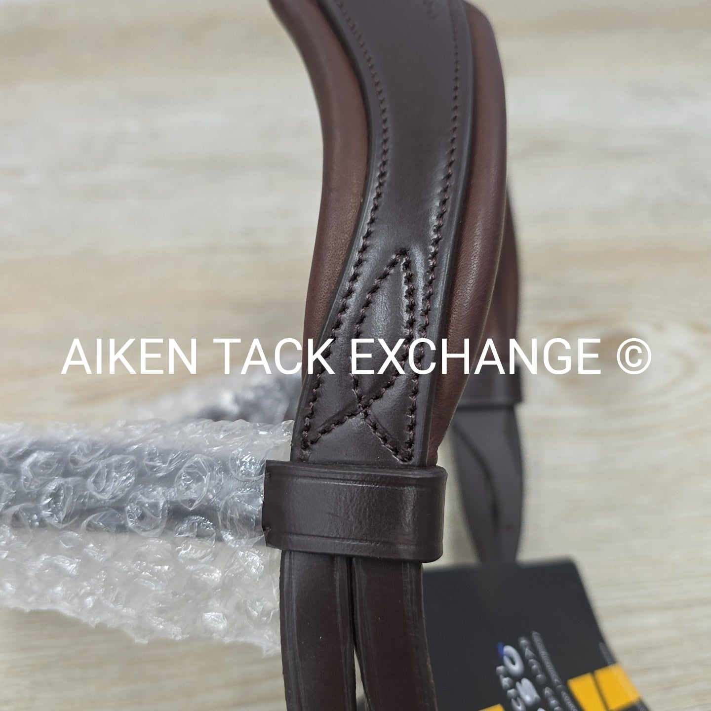 Shires Velociti Lusso Ergonomic Curved Flash Bridle, Size Full
