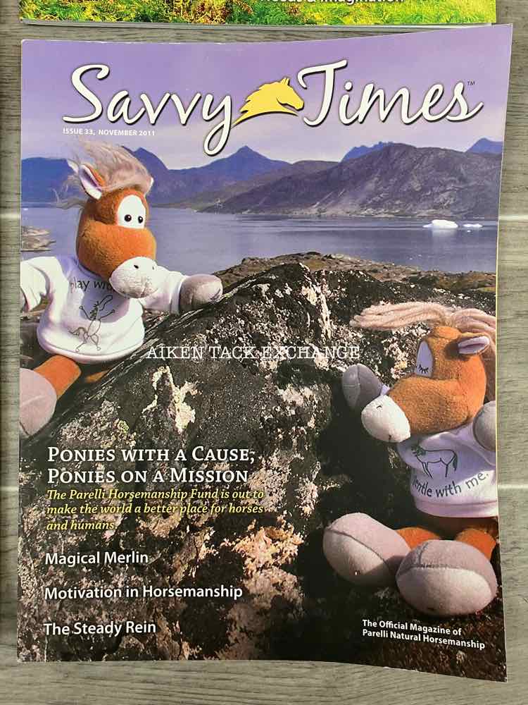Parelli Savvy Times Magazines: February, May, August, & November 2011