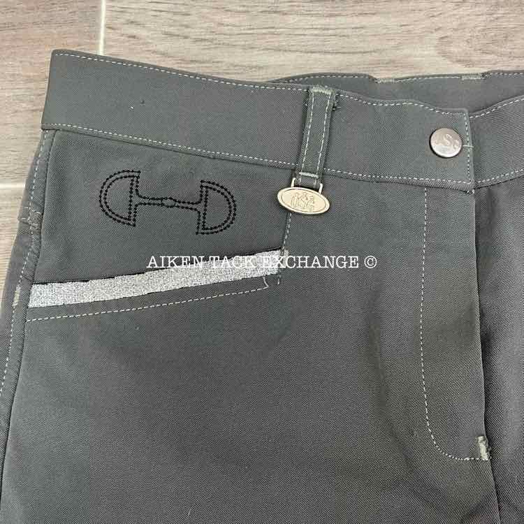 KL Select USG "Meghan" Silicone Grip Full Seat Breeches, Size 32