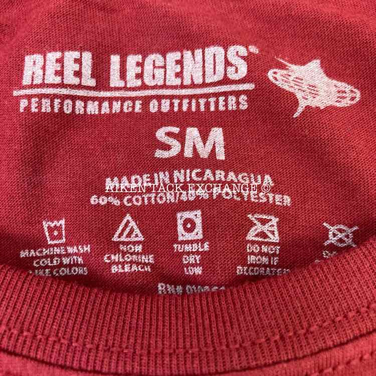 Reel Legends Short Sleeve T-Shirt, Small