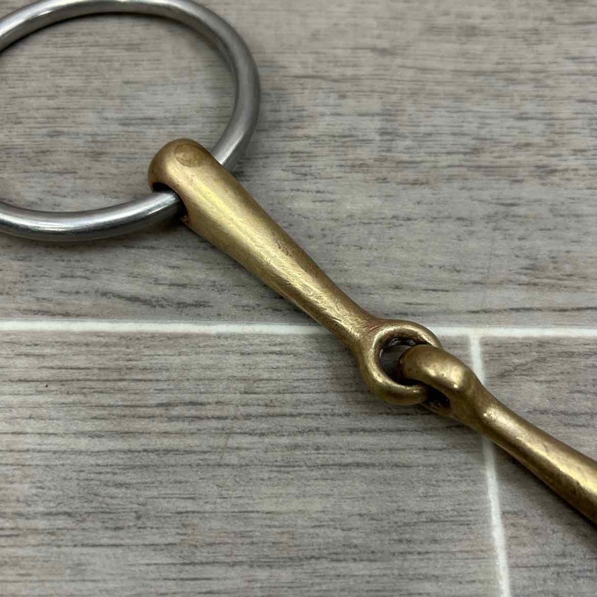 Herm Sprenger Aurigan Single Joint Loose Ring Bit 5"