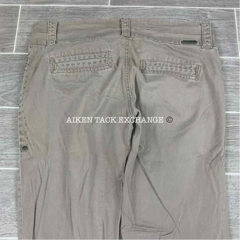 BKE Women's Casual Khaki Pants, Size 28