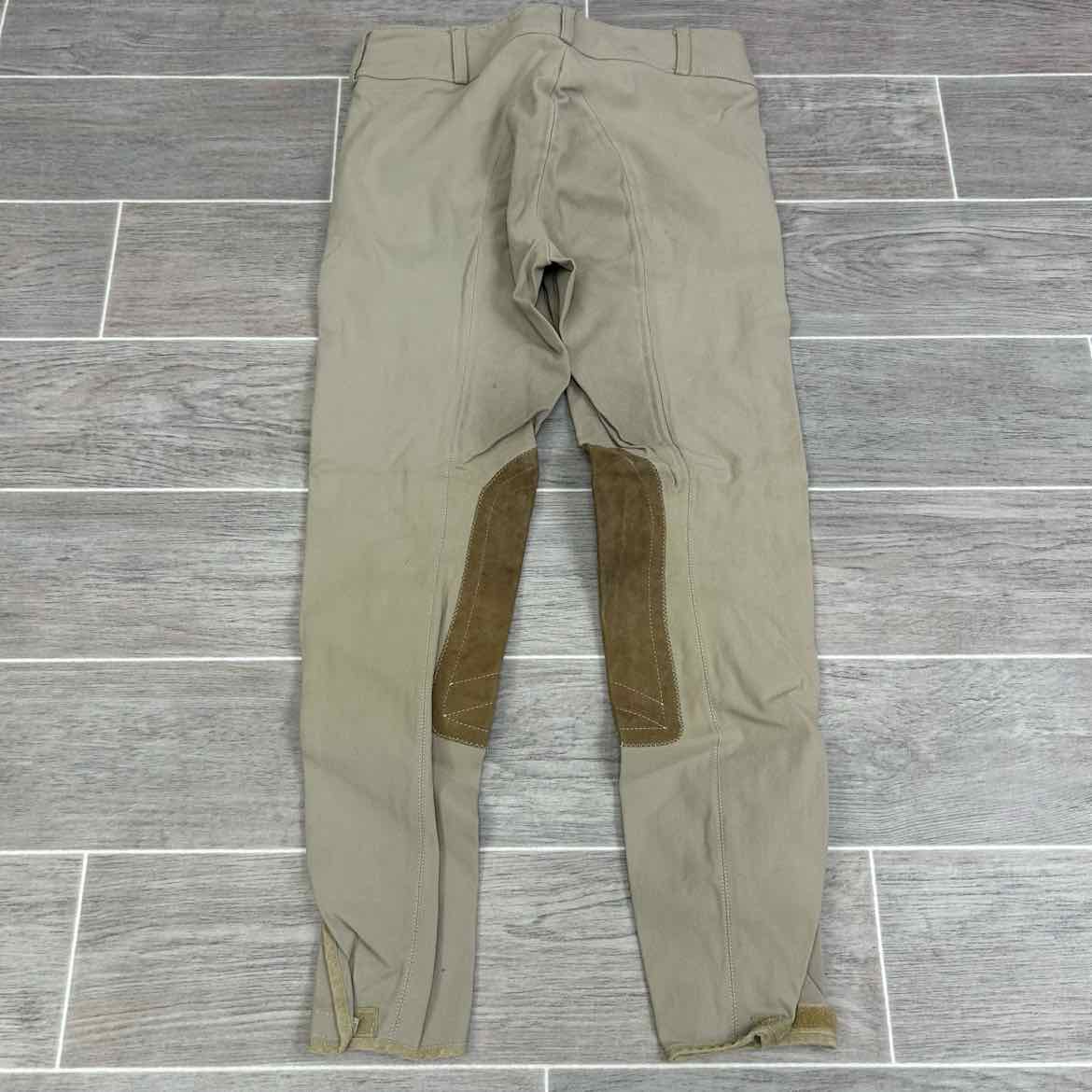 Tailored Sportsman Trophy Hunter Knee Patch Breeches, Size 14