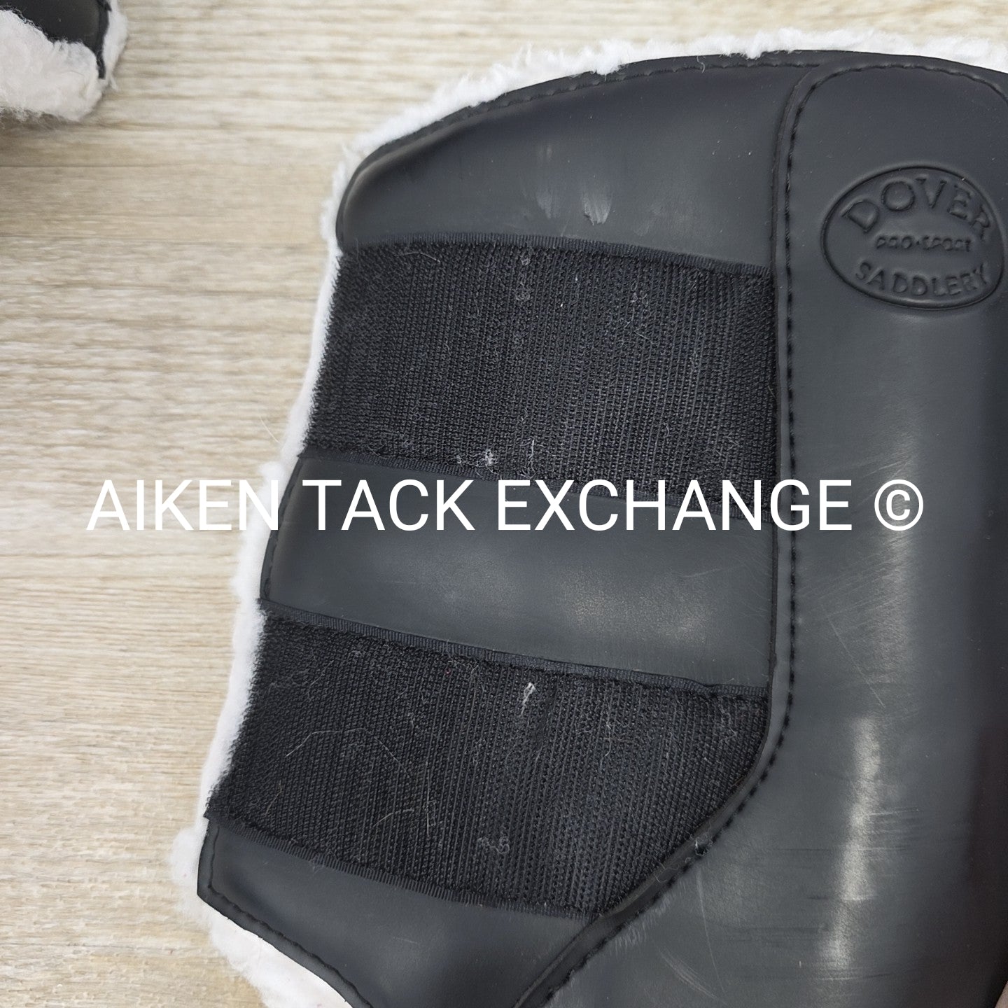 Dover Saddlery Fleece Lined Brushing Boots, Size Large