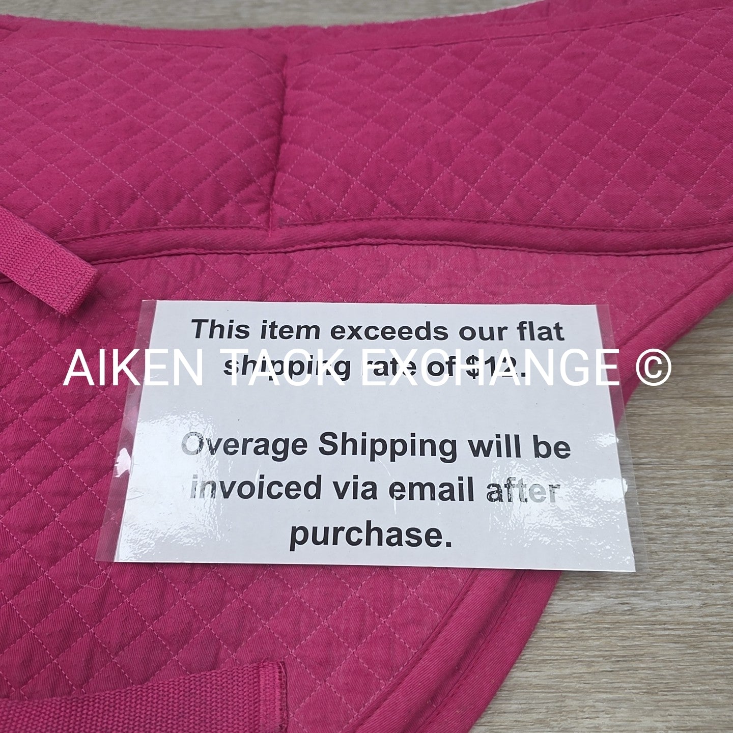 ECP Contour Correction Eventing Saddle Pad, Comes with Shims