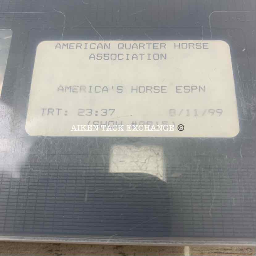 American Quarter Horse Association VHS - Show #9915 (8/11/1999)