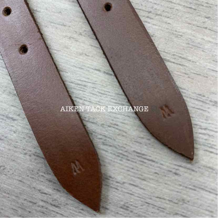 Garter Jodhpur Straps, Brown, Size Medium, Brand New