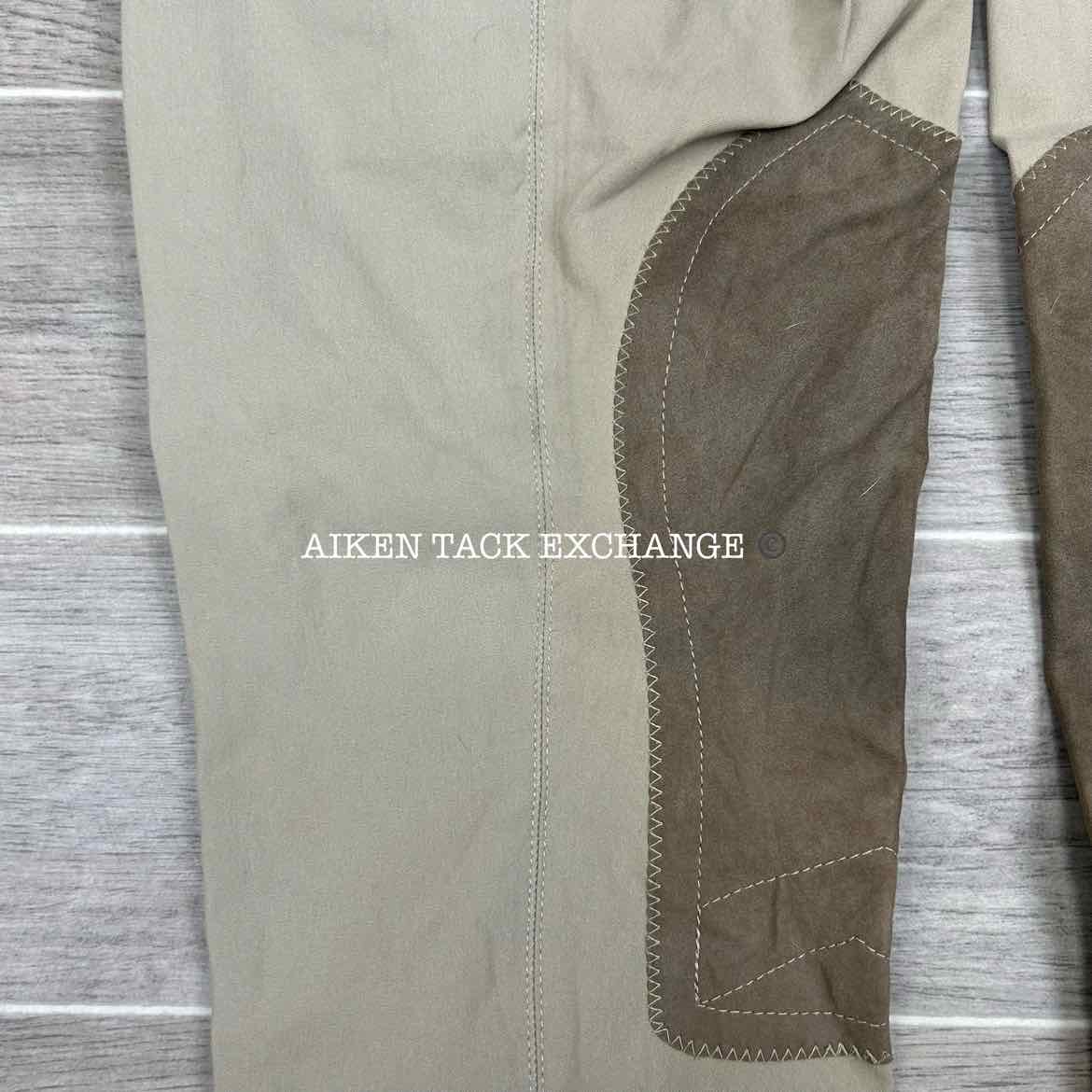 Tailored Sportsman Trophy Hunter Knee Patch Breeches, Size 34