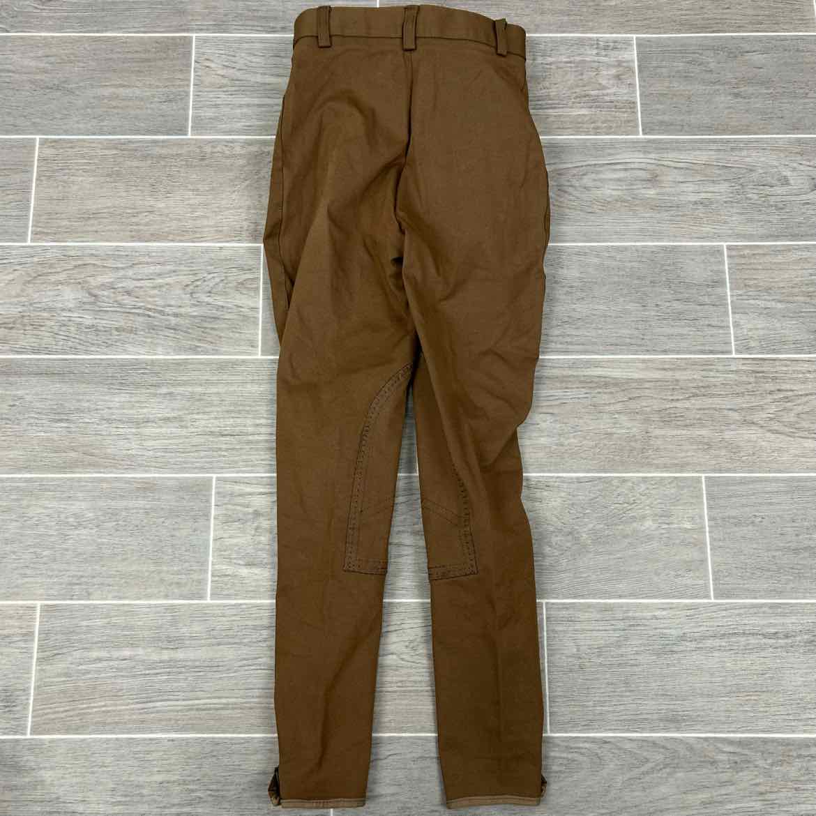 Eqituff Children's Knee Patch Breeches, Brown, Size 10, Brand New