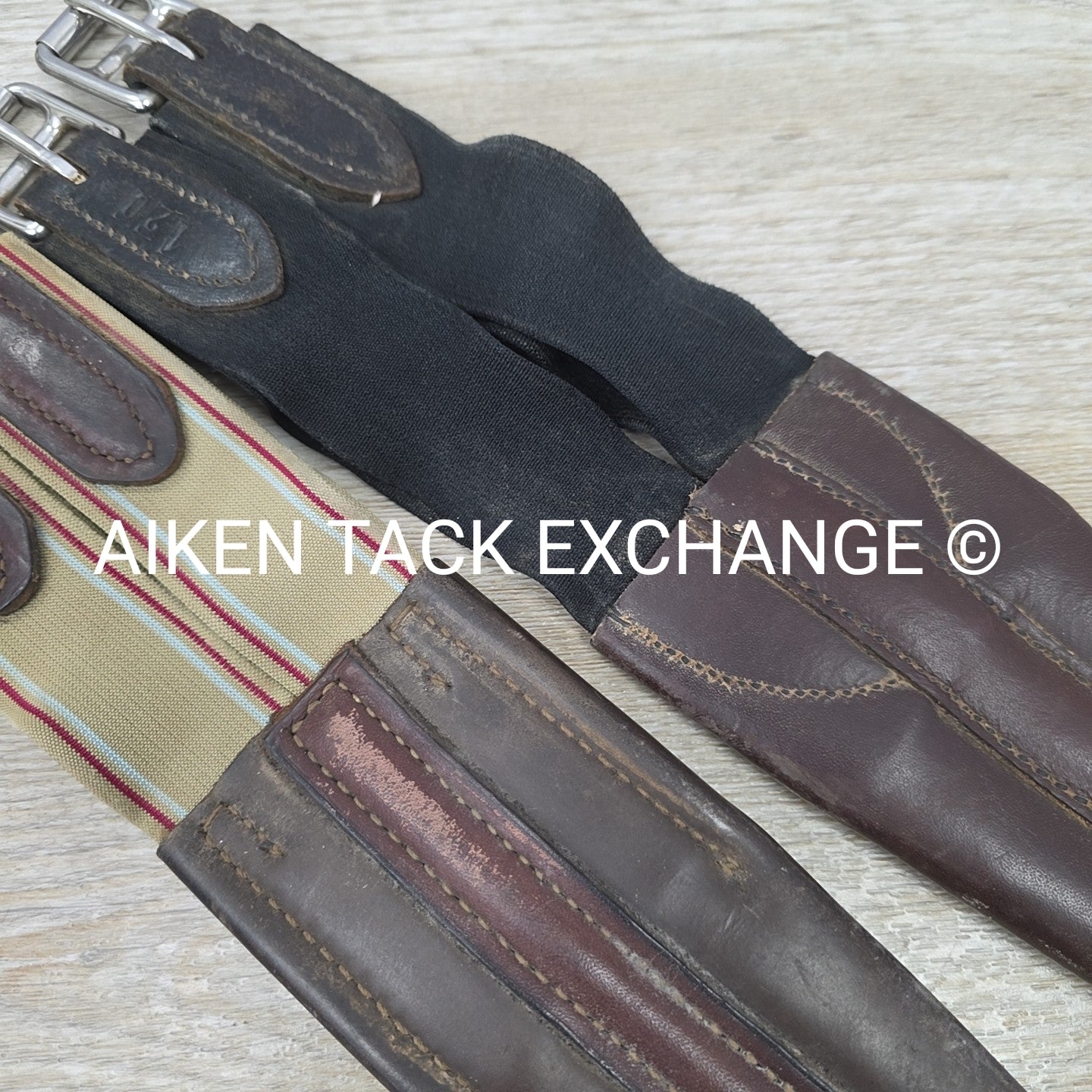 BARGAIN BUNDLE: Stubben Girth & Unknown Girth, On End Elastic, 48"