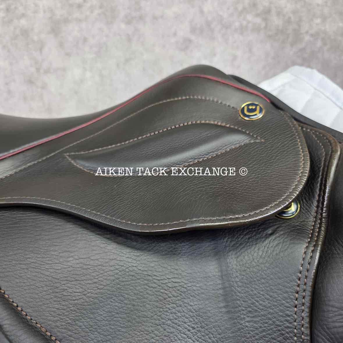 2021 Stubben Phoenix Elite Close Contact Jump Saddle, 18" Seat, 30cm Tree - MW, Wool Flocked Panels