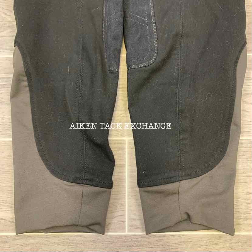 Dover Saddlery Wellesley Front Zip Knee Patch Breeches, Size 36