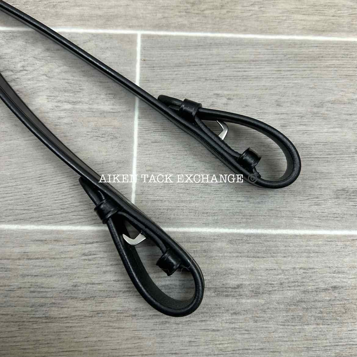 KL Select Red Barn Capriole Dressage Bridle with Reins, Size Full