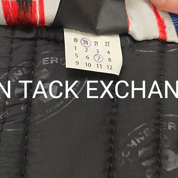 Schneider's ArmorFlex 380g fil Challenger II Turnout Blanket, Size 84"