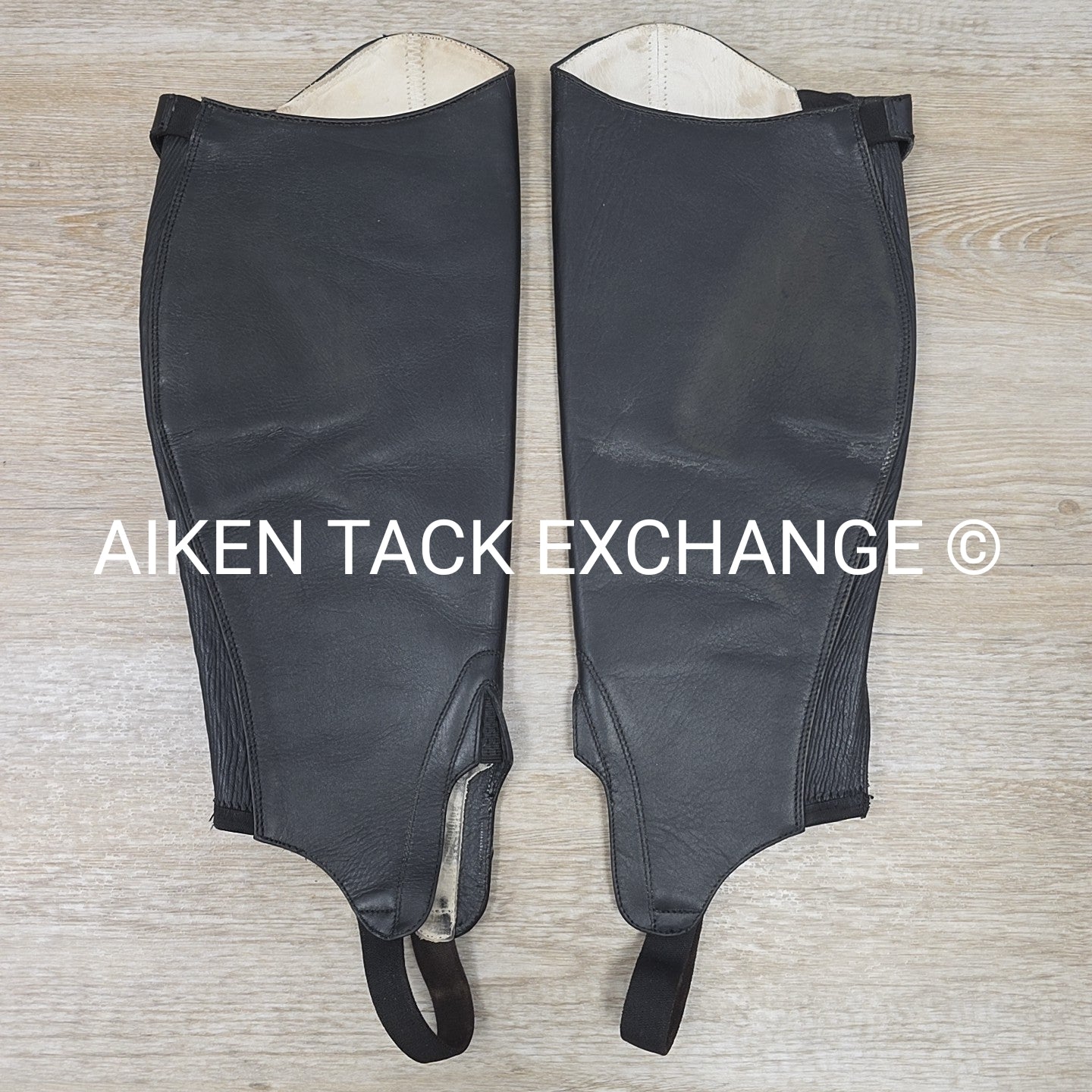 Tredstep Leather Half Chaps, Size 17" Height 14" Calf