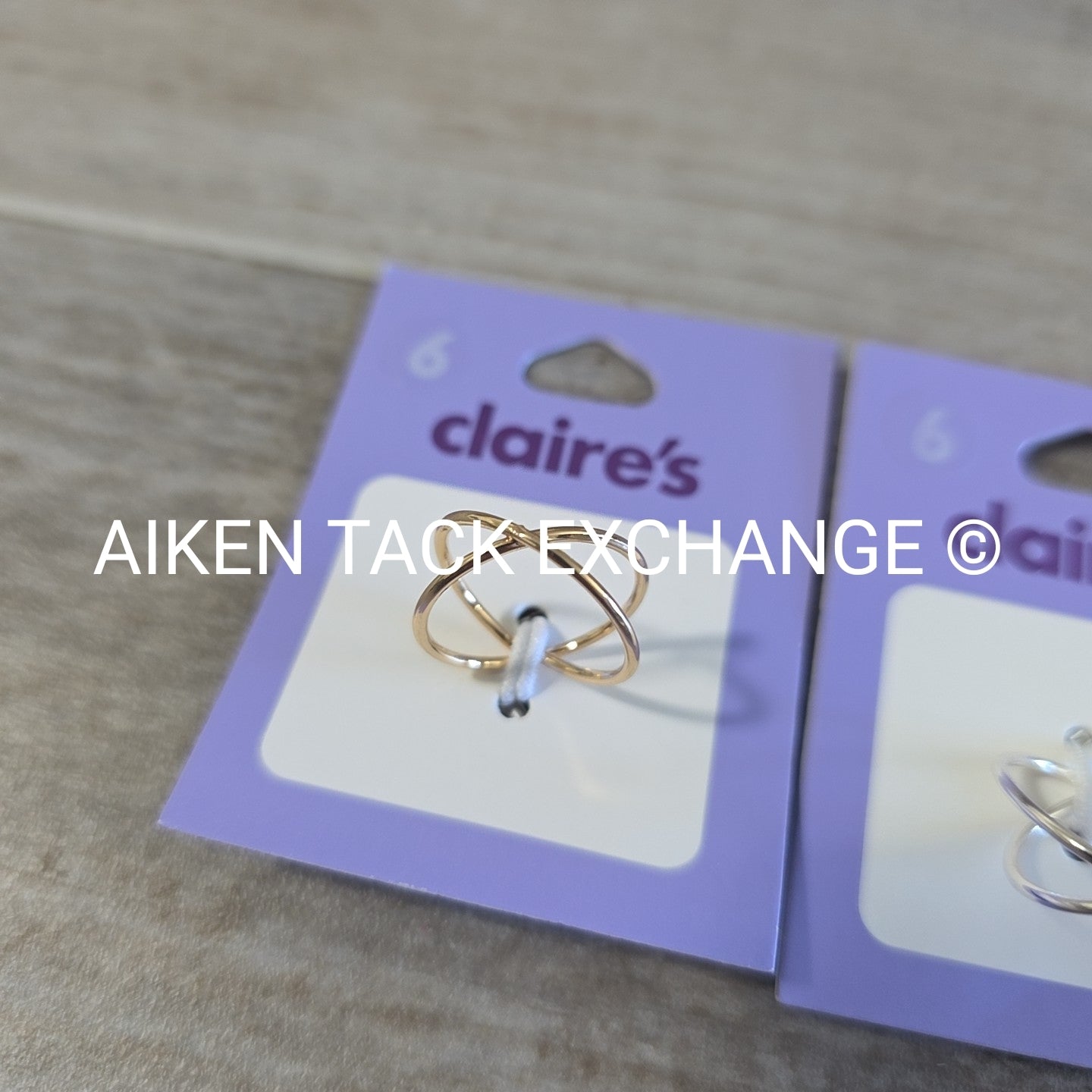 Claire's Rings (2) - Size 6