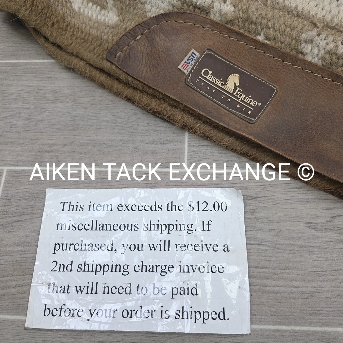 Classic Equine Western Saddle Pad