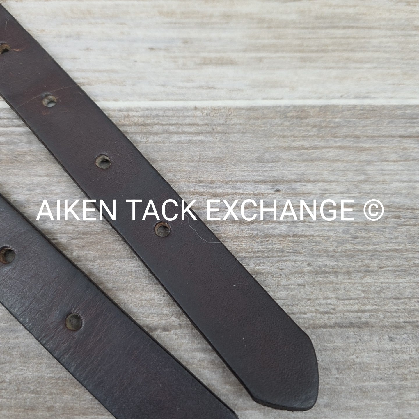 English Leather Girth Extender with Roller Buckles