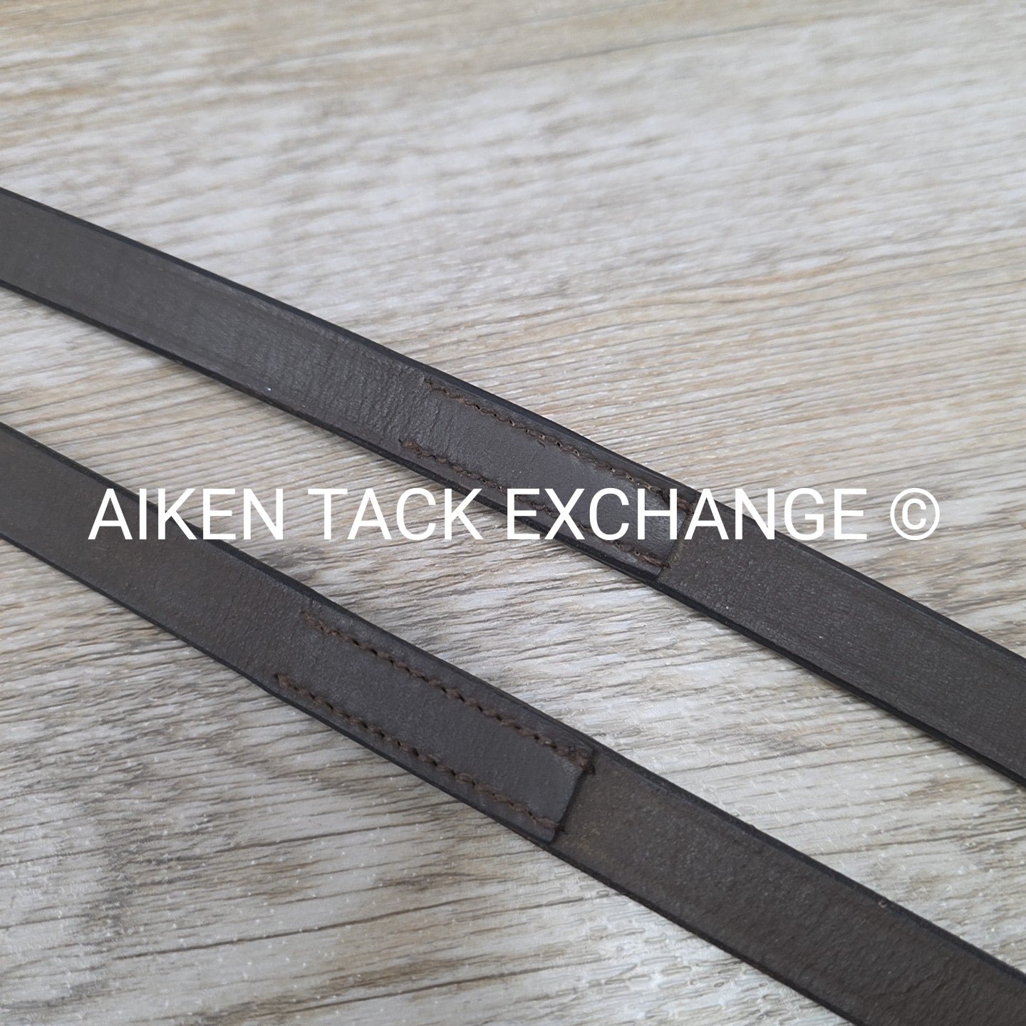 Flat Leather Draw Reins