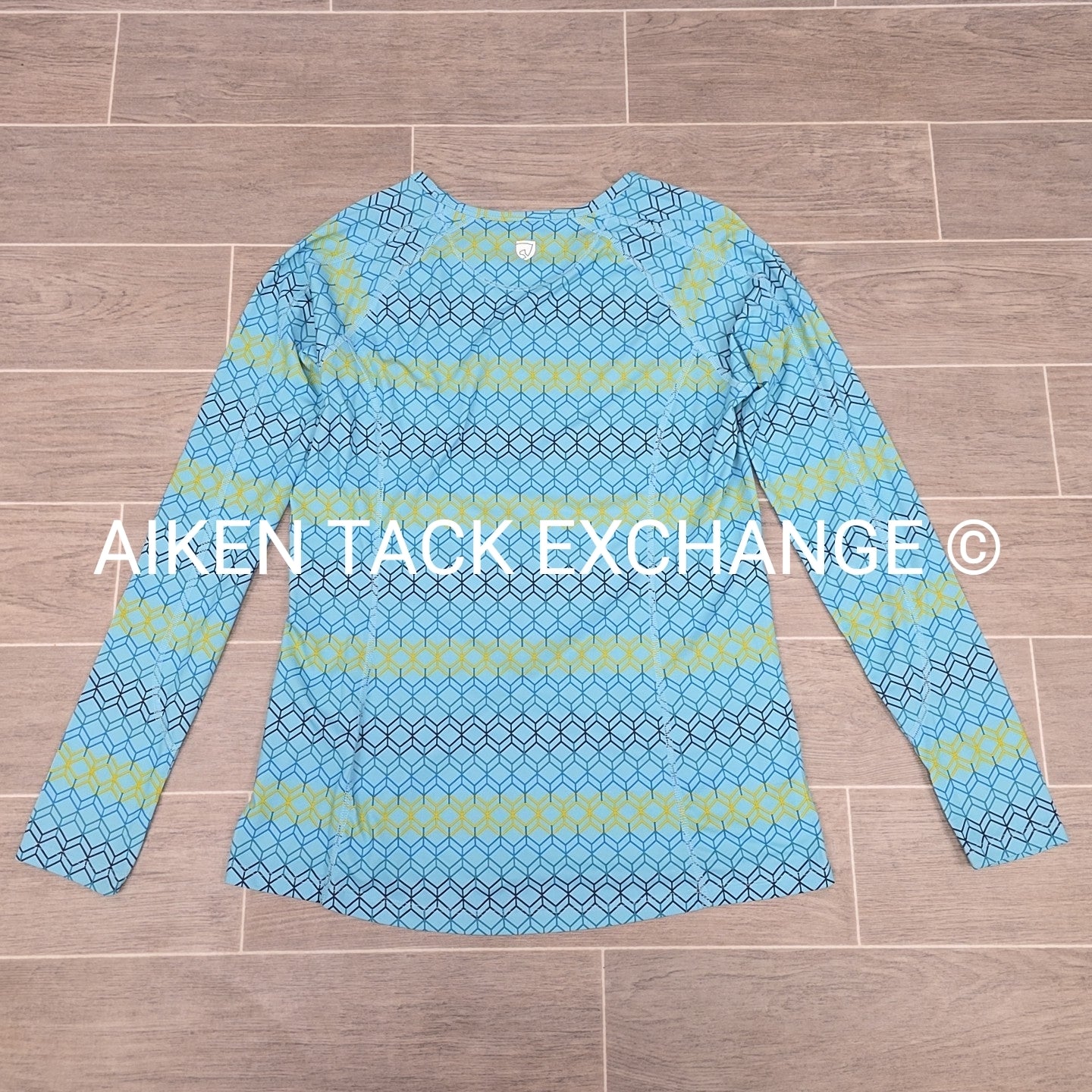 Noble Equestrian Long Sleeve Top, Size Medium