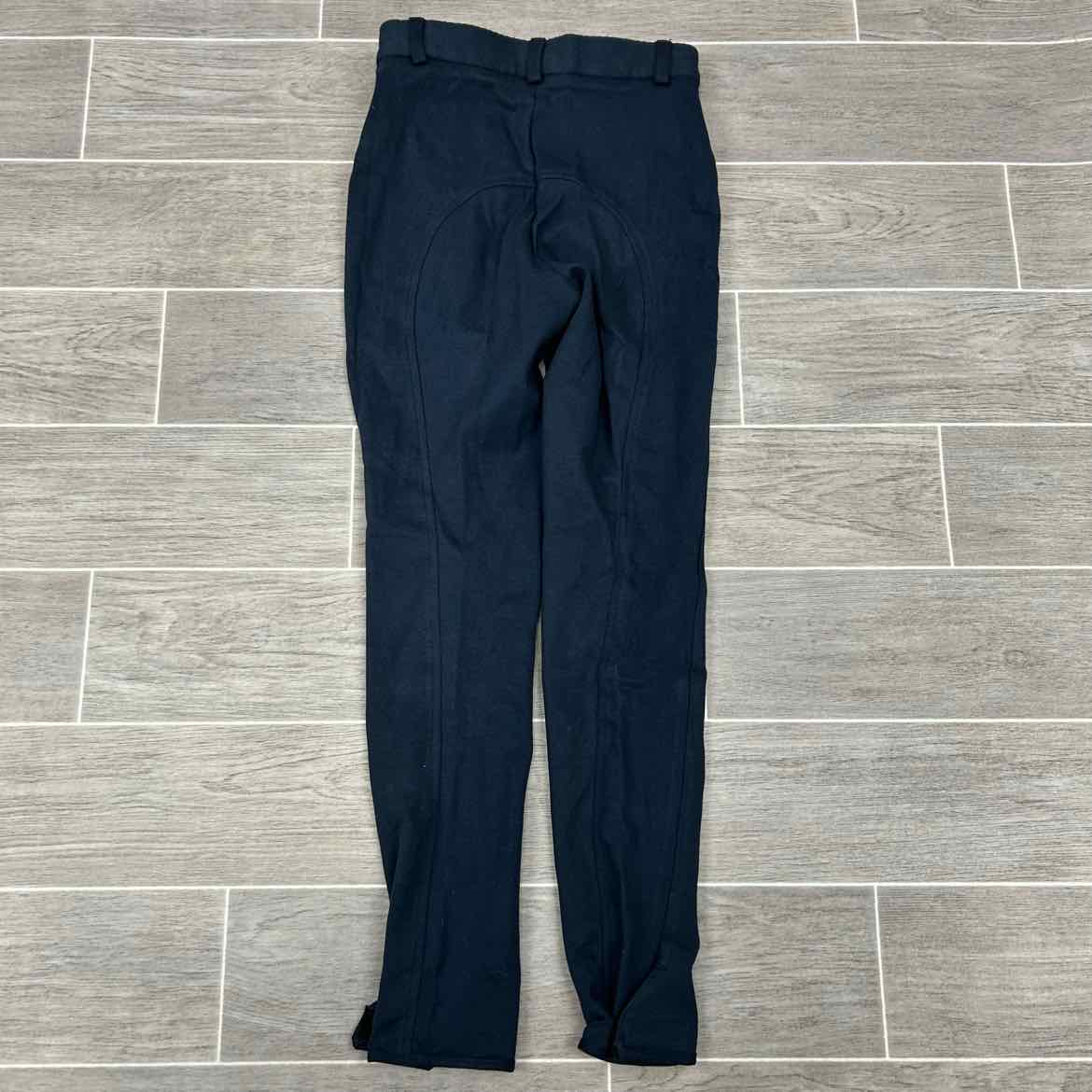 Eqituff Children's Knee Patch Breeches, Navy, Size 12, Brand New
