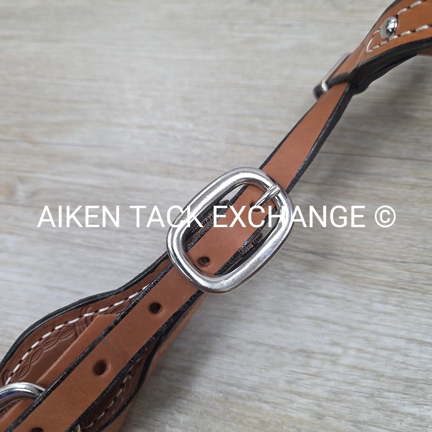 One Ear Western Bridle with Matching Wither Strap