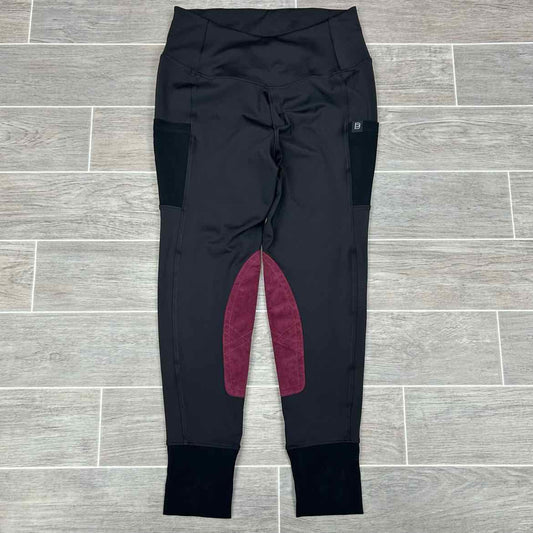 Botori Knee Patch Tights, Size X-Large