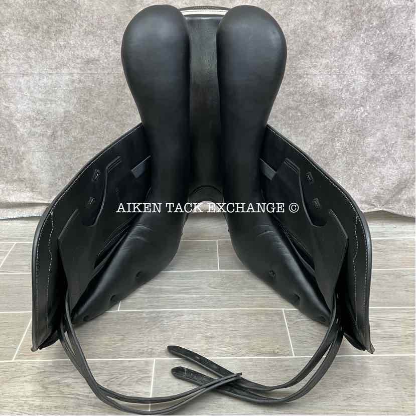 2018 Prestige Venus K Monoflap Dressage Saddle, 18" Seat, 32 Tree - Medium, Wool Flocked Panels