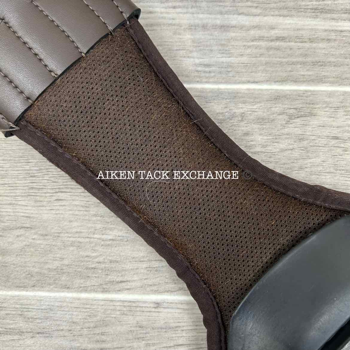 Pegasus Butterfly Rainer Dressage Girth, Brown, 28"