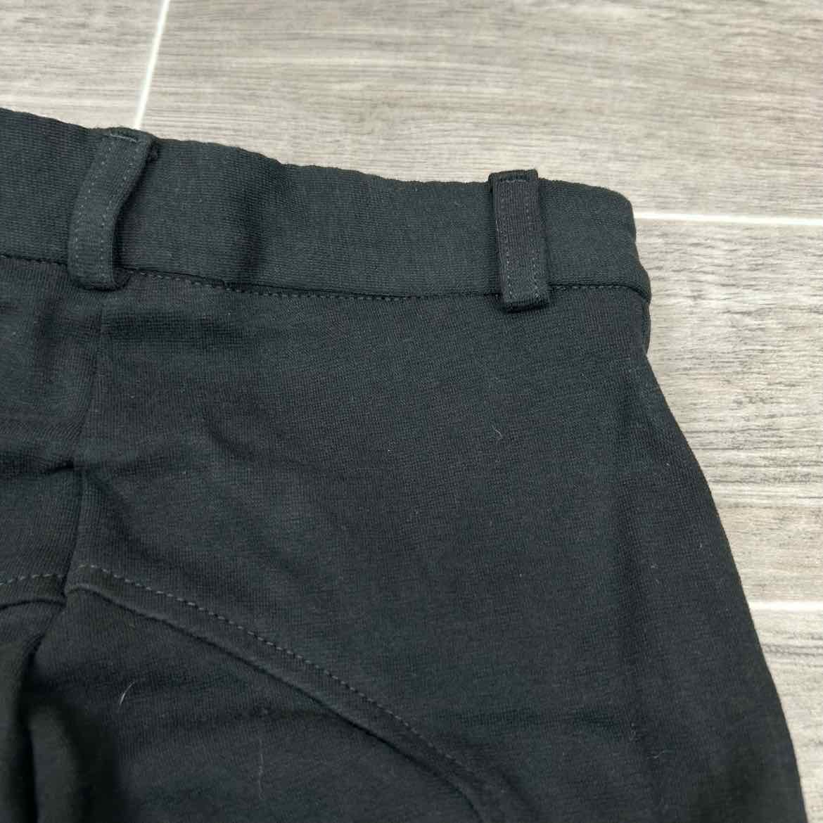 Eqituff Children's Knee Patch Breeches, Black, Size 8, Brand New