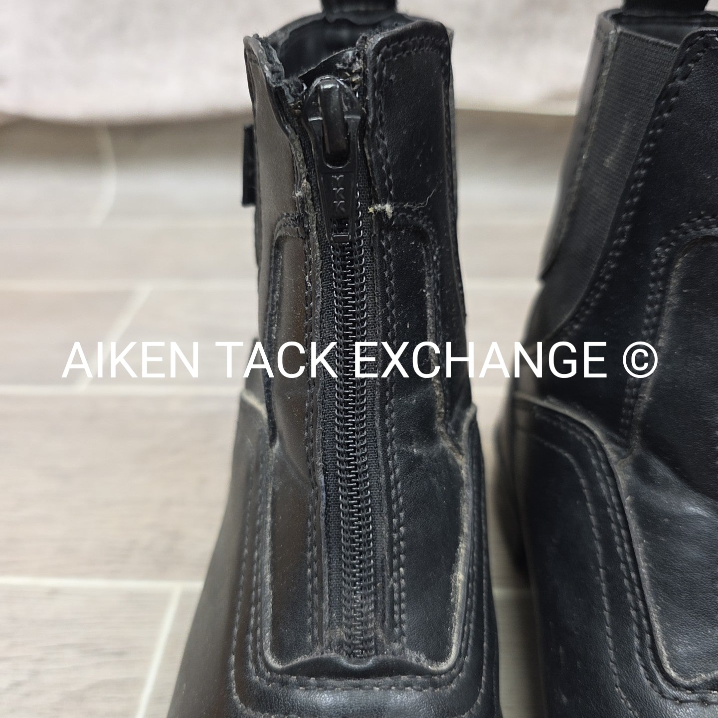 Saxon Syntovia Zip Paddock Boots, Size 5
