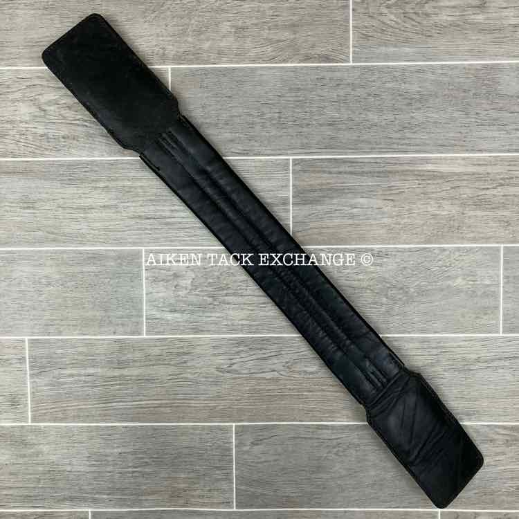 Leather Dressage Girth, Black, 28"