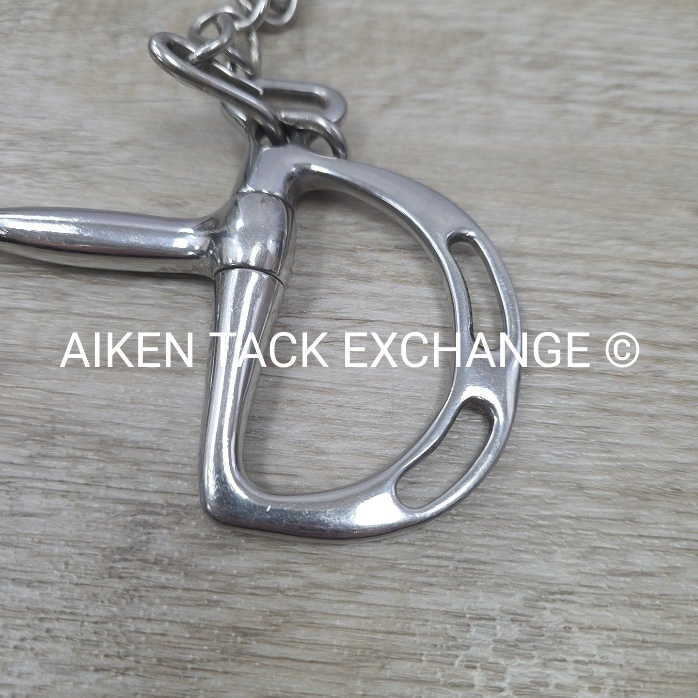 State Line Tack Single Joint Uxeter Kimberwick Bit 5"