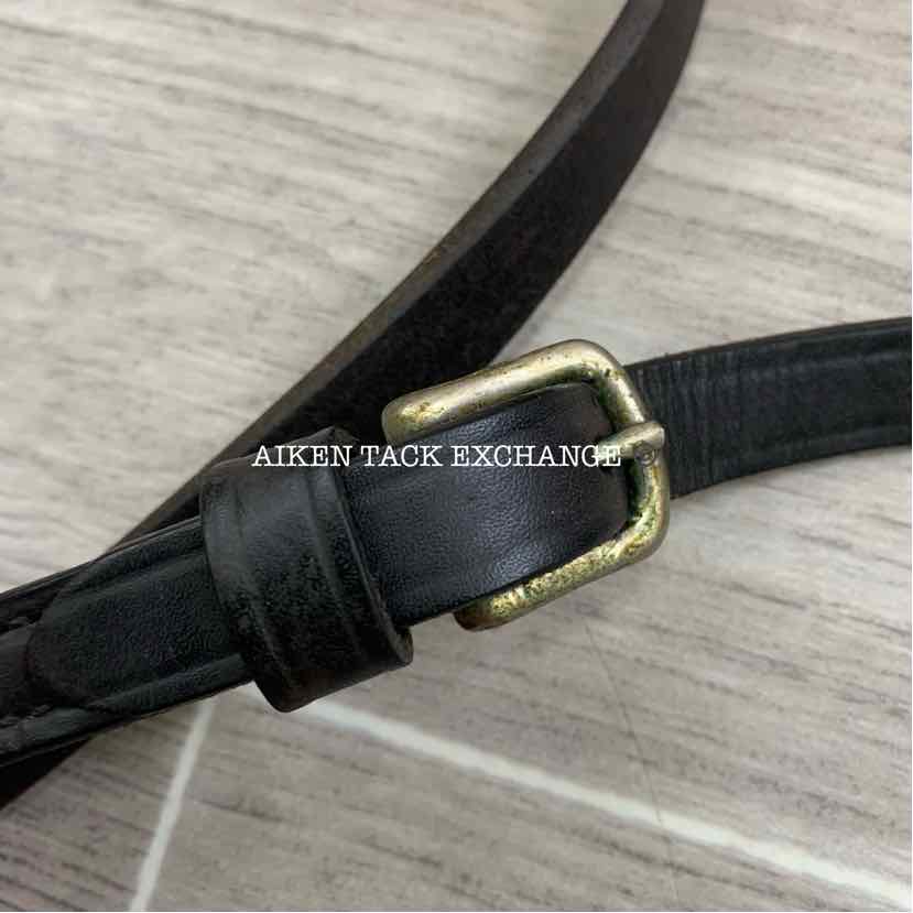 Tory Leather German Martingale Rein Set, Size Full