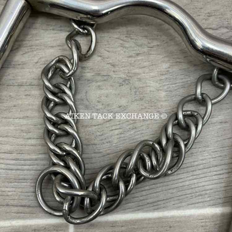 Mullen Mouth Sliding Cheek Weymouth Bit 4.75"