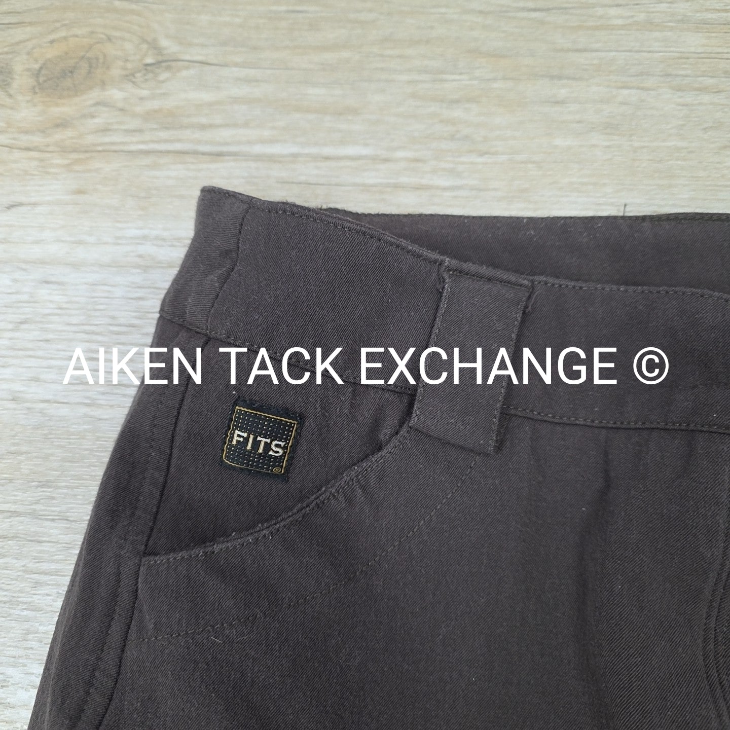 FITS Knee Patch Side Zip Breeches, Size Large