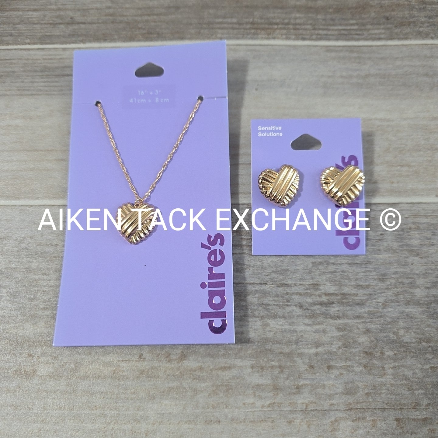 Claire's Necklace + Earring Set