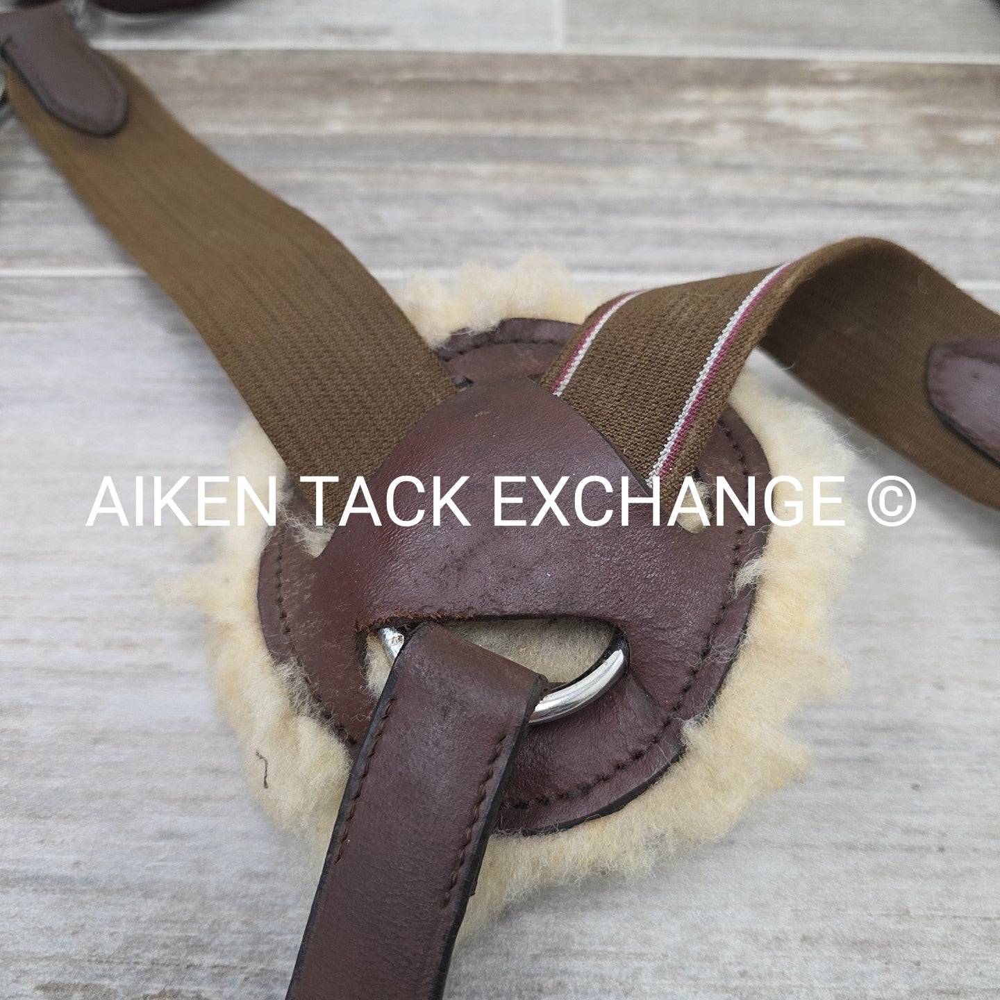 5 Point Breastplate with Running Martingale Attachment, Brown, Size Full