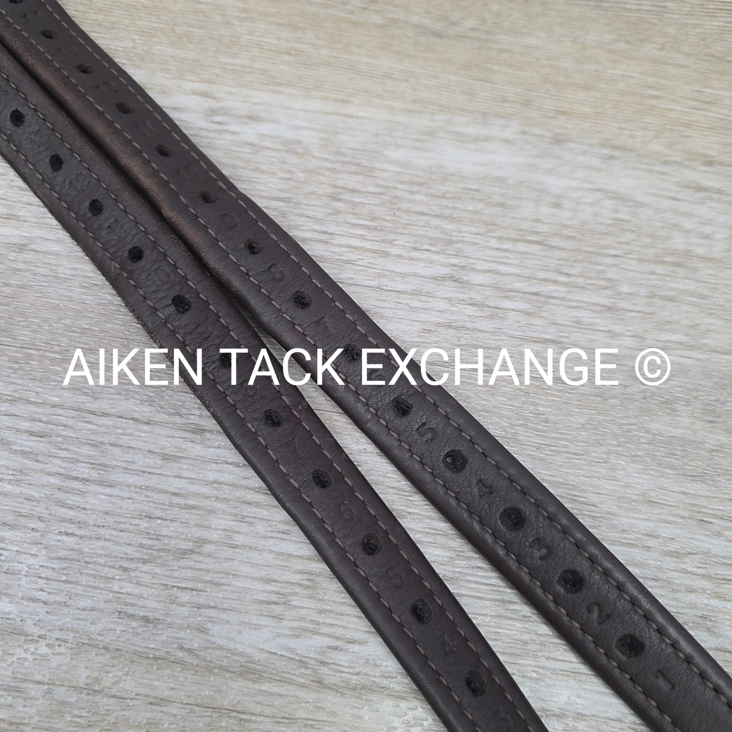 Stubben Wrapped Stirrup Leathers, Brown, 52"