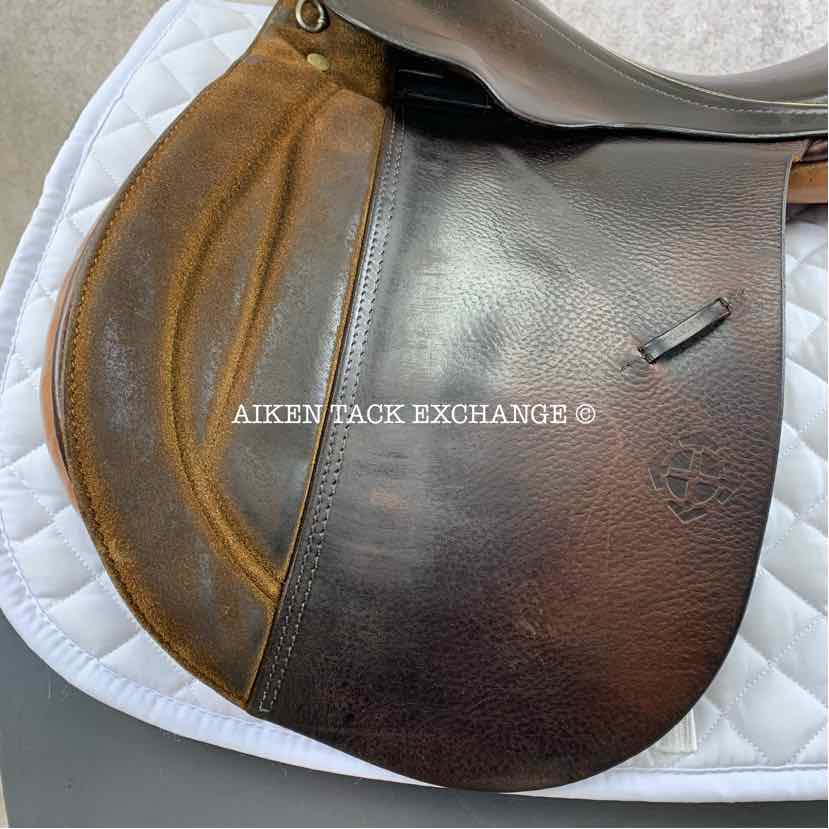 **SOLD** Courbette Husar All Purpose Saddle, 17" Seat, Medium Narrow Tree, Foam Panels