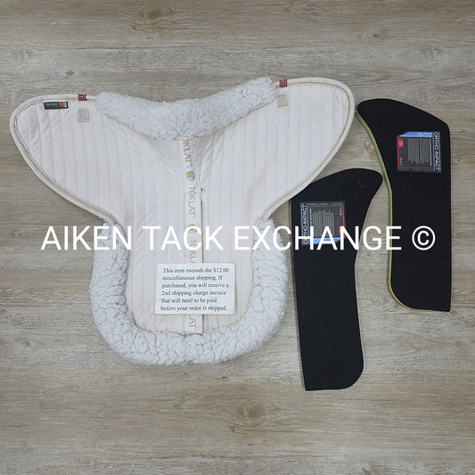 Toklat Matrix T3 Ergonomic Half Pad with PRO Impact Inserts, Size Medium