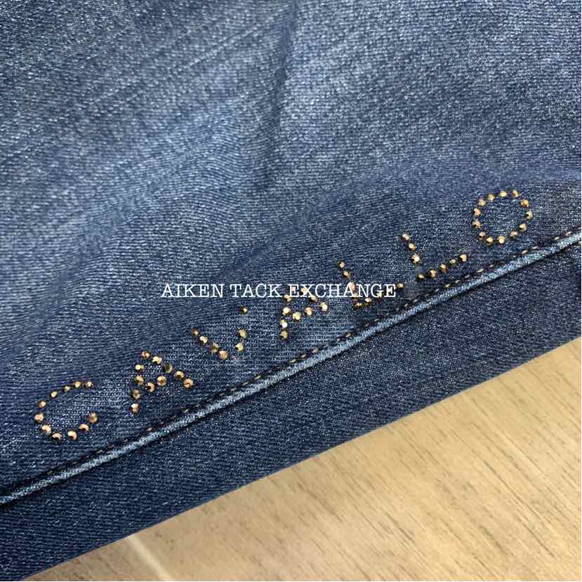 Cavallo Silicone Grip Full Seat Denim Breeches, Size 26