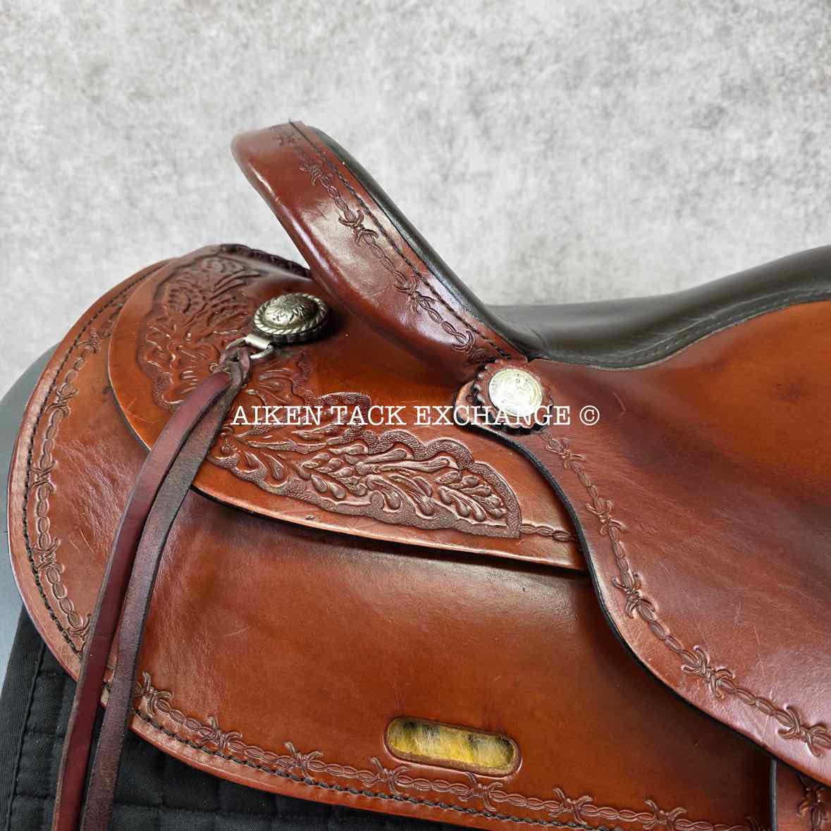 Big Horn 1681 Haflinger Western Saddle, 16" Seat, Wide Plus Tree