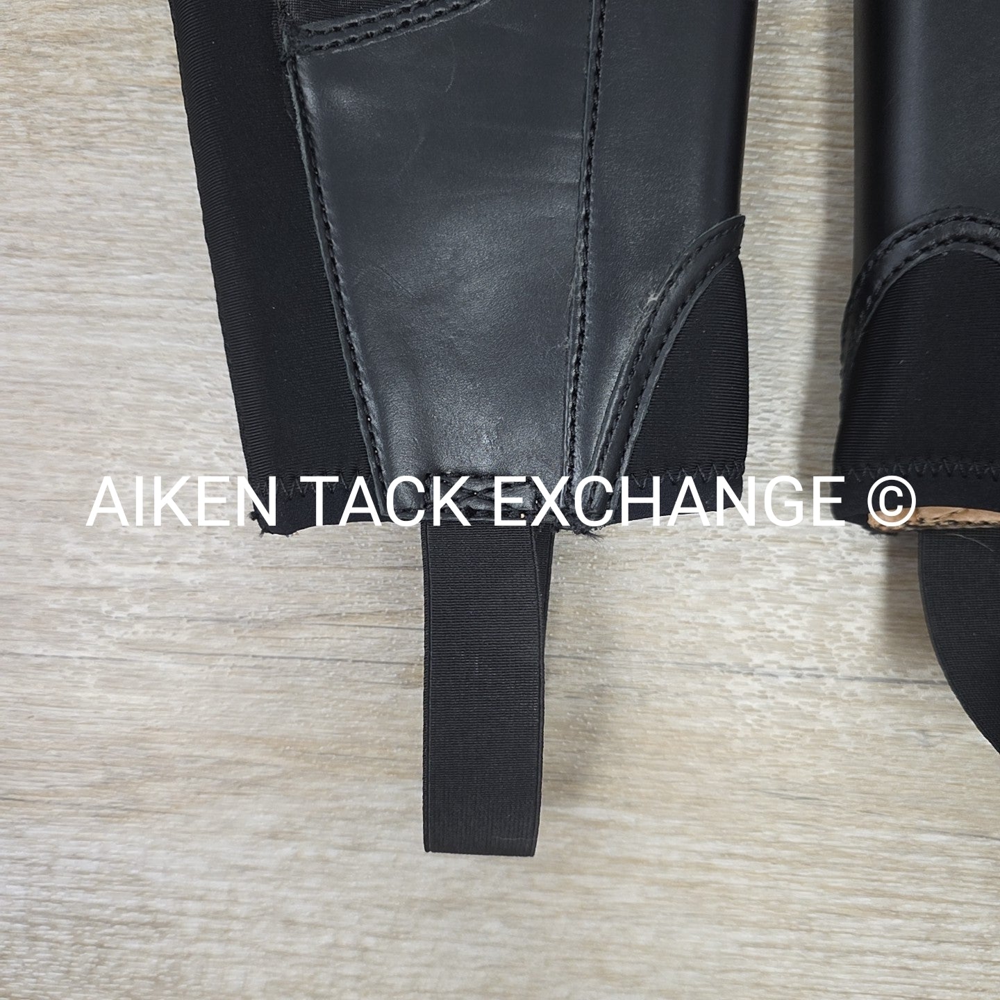 Justin Leather Half Chaps, Size Small