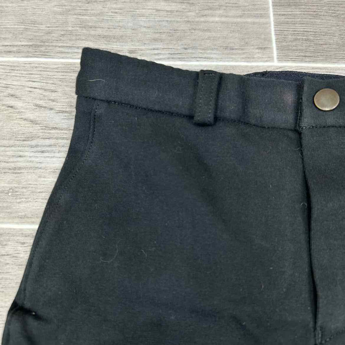 Eqituff Children's Knee Patch Breeches, Black, Size 6, Brand New