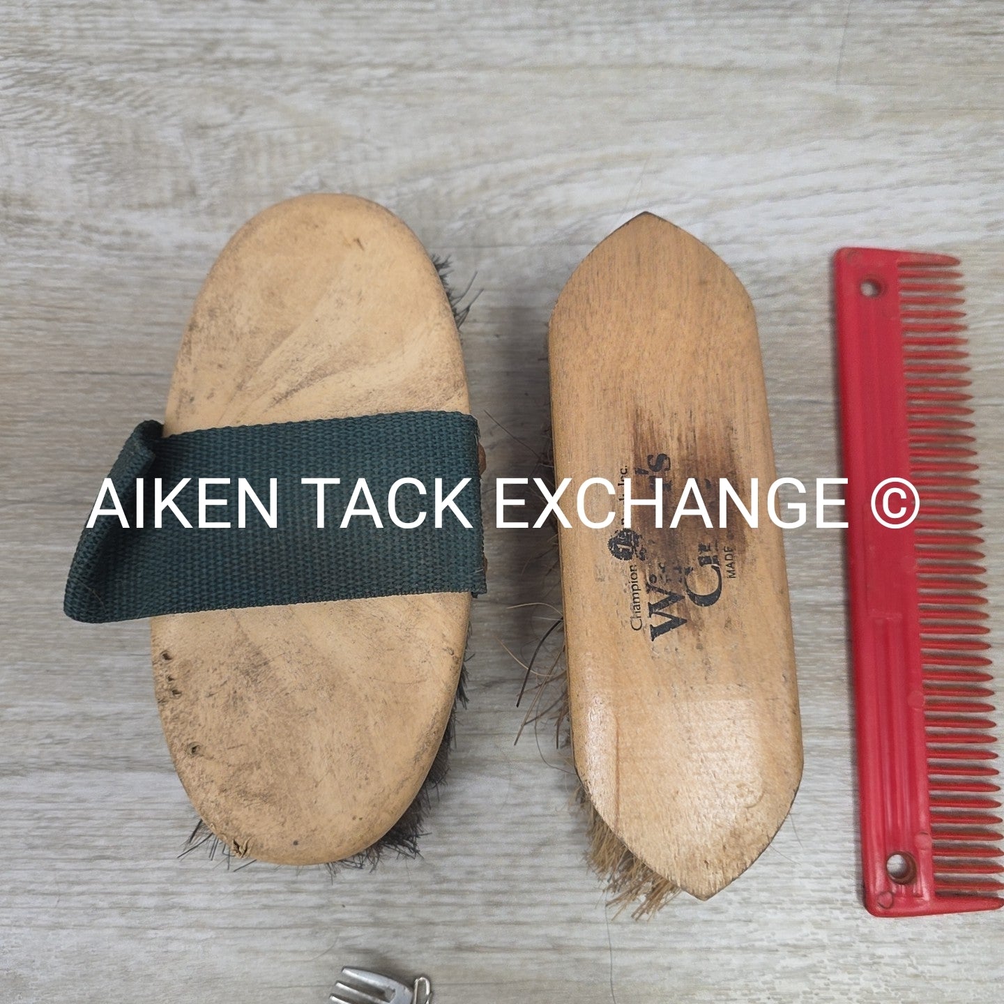 BARGAIN BUNDLE: 2 Brushes, 2 Combs, Curry Comb, Hoof Pick, & Braiding Tools
