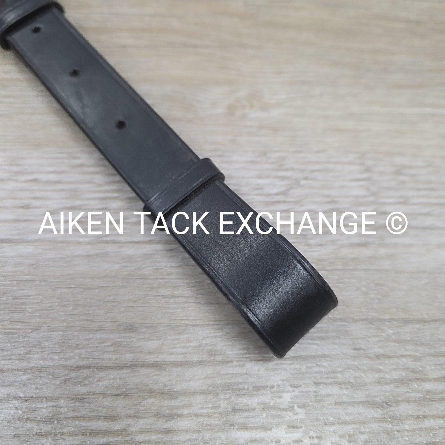 Plain Flat Running Martingale, Black, Size Full